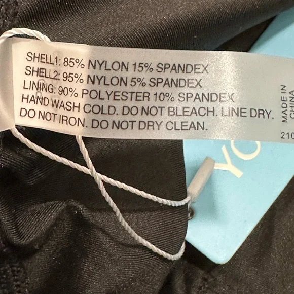 NWT/ Yonique One Piece Swimsuit/ SIZE: LARGE - Picture 12 of 16